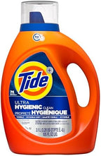 Tide Hygienic Clean Heavy 10x Duty Liquid Laundry Detergent, HE Compatible, Original Scent, 105 fl oz, 74 loads