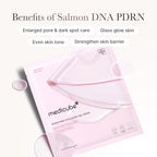 medicube Salmon DNA PDRN Pink Trio Set: Salmon DNA PDRN Pink Peptide Serum and Salmon DNA PDRN Pink CICA Soothing Toner and Salmon DNA PDRN pink collagen jelly gel mask (4ea)