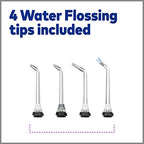 Waterpik Whitening Professional Water Flosser, Electric Power With 10 Settings, 30 Whitening Tablets, Whitens Teeth Gently, White WF-05