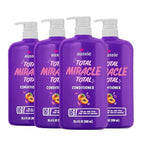 Aussie For Damage â Paraben-Free Total Miracle Conditioner w/Apricot, 30.4 fl oz/bottle (4 Count)
