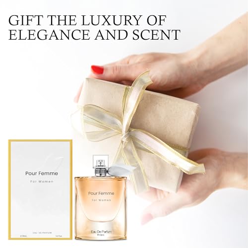 Women's Perfume La Vida Bella& Sweet Cherry Combo Set Eau De Parfum Long Lasting Fragrance 3.4 Fl Oz Spray Each for Daily Used