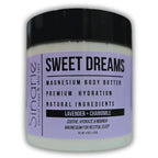 Sweet Dreams Magnesium Emulsified Body Butter, 4 oz., 1 Count | Mango Butter | Premium Magnesium Oil | Natural Ingredients | Magnesium Lotion