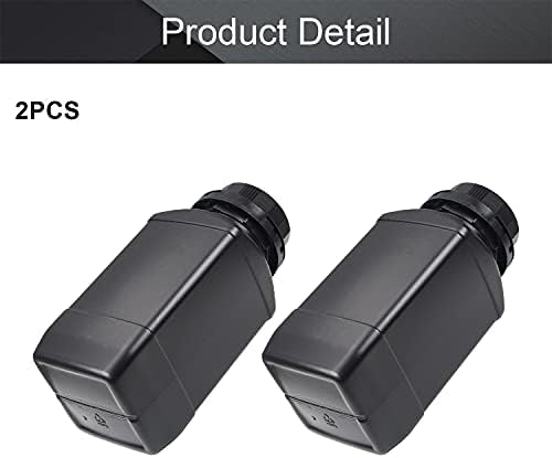 Othmro 2Pcs 34oz Plastic Container Lab Chemical Reagent Bottles 1000ml Small Mouth Liquid Solid Storage Bottles Round Sample Storage Container Sealing Bottle with Anti-theft Cap for Food Stores Black
