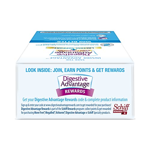 Digestive Advantage Lactose Defense Capsules (96 Count In A Box), Helps Breaks Down Lactose and Defend Against Digestive Upset, Supports Digestive and Immune Health, CFUs