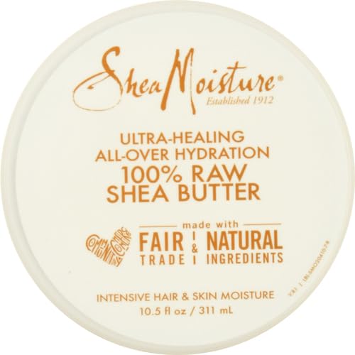 100% Raw Shea Butter Intensive Hair and Skin Moisture by Shea Moisture for Unisex - 10.5 oz Oil
