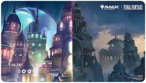 Ultra PRO - Final Fantasy x Universes Beyond Zanarkand, Ancient Metropolis Playmat for Magic: The Gathering | Card Game Playmat, Final Fantasy Collectibles, Desk Mat Mousepad
