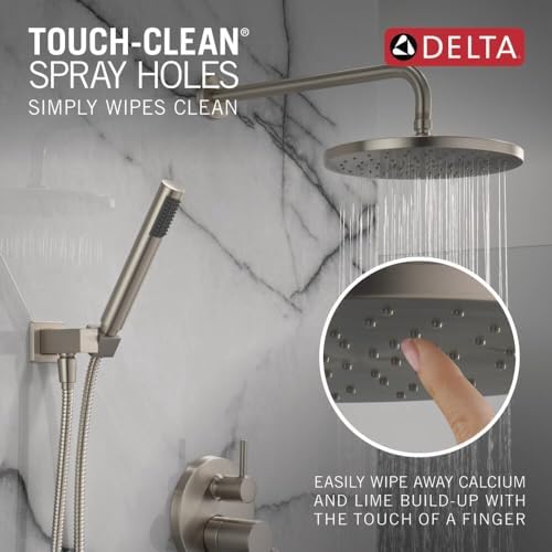 Delta 342702-SP Modern Shower Faucet, Stainless