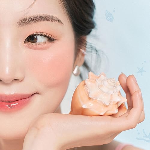 dasique Juicy Dewy Tint (13 Coral Fizz) 0.12 oz | Light Application with moisture | Long-wearing Glossy Lip Stain, Non-sticky | Vegan, Cruelty-free | K-beauty