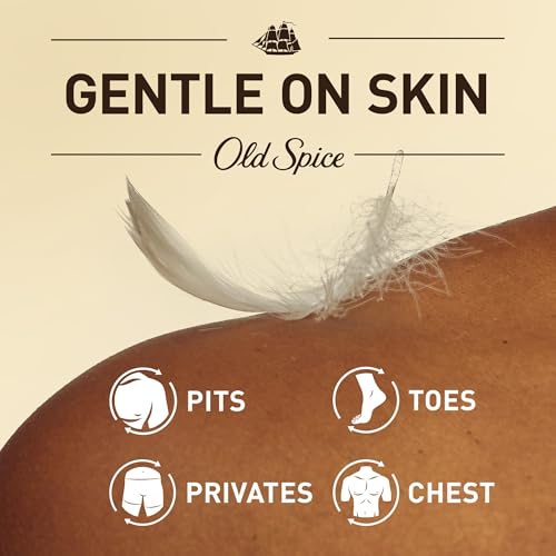 Old Spice Whole Body Deodorant for Men, Total Body Deodorant, Vanilla + Shea, Aluminum Free Deodorant Spray for 24/7 Freshness // Dermatologist Tested Whole Body Deodorant, 3.5 oz