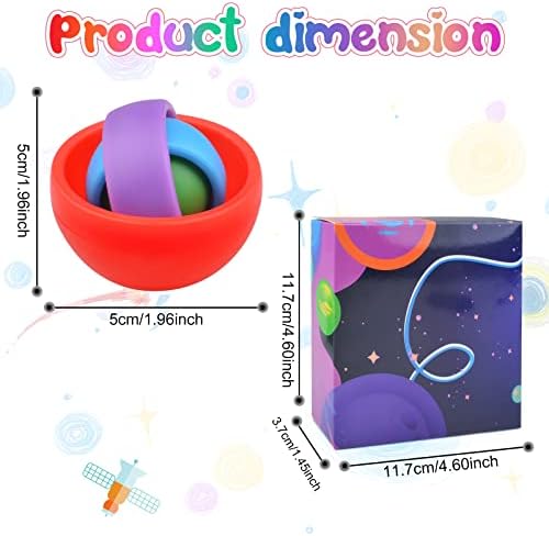 Fidget Toys Adults, 4PC Fidget Spinner Kids Set, Sensory Toys for Teens Ideal Gifts Quiet Cool Gadget for Men Boys Girls, ADHD Autism Stress Relief Finger Tools