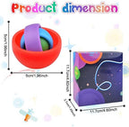 Fidget Toys Adults, 4PC Fidget Spinner Kids Set, Sensory Toys for Teens Ideal Gifts Quiet Cool Gadget for Men Boys Girls, ADHD Autism Stress Relief Finger Tools