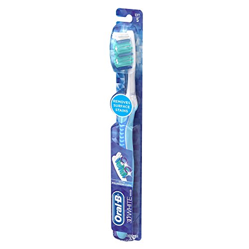 Oral-B Advantage 3D White Vivid Toothbrush Soft (Pack of 6) Packaging may Vary