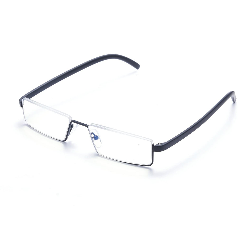 WENS JOOY 4 Pack Reading Glasses for Men Readers Blue Light Blocking with Case (Black, 1.5, multiplier_x)