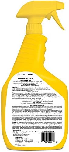 Harris Spider Killer, Liquid Spray with Odorless and Non-Staining Formula (32oz, 2-Pack)