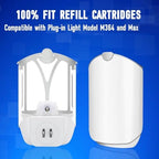 18 Pack Refill Cartridge Kit Compatible with ZIVO M364 and Max Plug-in Light, Replacement Fit for Z3VO (18 Pack)