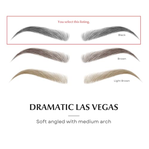 | Microblading & Shading Tattoo | A combination of hair stoke and powdered brows | Non-toxic | Vegan friendly (Dramatic Las Vegas, Black)