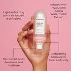 MCoBeauty Hydrate & Glow Ultra-Fine Mist - Shimmering Face & Body Spray, Vegan, Cruelty Free Cosmetics