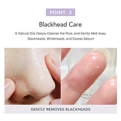 celimax Derma Nature Fresh Blackhead Jojoba Cleansing Oil | Light & Non-Greasy Daily Makeup Remover, Facial Cleanser, Clogged Pore & Blackheads Removal, 150ml