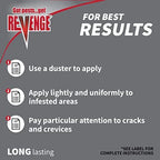 REVENGE Ant Killer Dust, 1 lb. Ready-to-Use Long Lasting and Waterproof Formula for Indoors & Outdoors, Perimeter Treatment