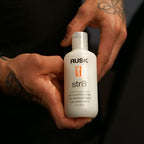 RUSK Designer Collection Str8 Anti-Frizz and Anti-Curl Lotion, Light, Greaseless, Temporarily Removes Curl and Eliminates Frizz, White 6 oz.