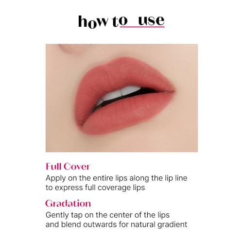 ETUDE Fixing Tint #16 Baked Pecan (4g) | Long Lasting High Pigmented Liquid Lipstick | Waterproof Lightweight Matte Finish Lip Stain | Full Coverage | Korean Makeup, Kbeauty