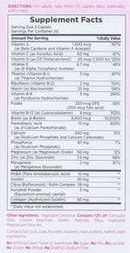 Nature's Bounty Optimal Solutions Hair, Skin & Nails Formula, with 3,000 mcg Biotin, 20 Total Servings, 60 Coated Caplets (Pack of 2)