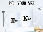 EzGift Sangak Made Me Do It Mug Funny Foodie Present Idea Coffee Tea Cup 11 oz