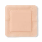 Optifoam Gentle EX Silicone-Faced Bordered Foam Dressing, 4" x 4", 10 Count