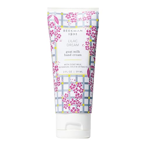 Beekman 1802 Pure Goat Milk Hand Cream - 2 oz - Moisturizing Lotion for Dry Skin - Anti-Aging Hydration - Good for Sensitive Skin - Cruelty Free - Packaging May Vary