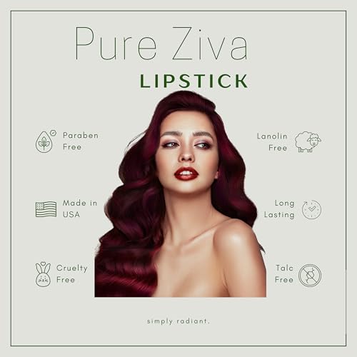Red Audacity Marylin Monroe Red Creamy Pearl Lipstick Color Moisturizing Paraben Free, No Animal Testing & Cruelty Free Lip Makeup Color
