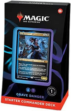Magic: The Gathering Starter Commander Deck – Grave Danger (Blue-Black) | Ready-to-Play Deck for Beginners and Fans | Ages 13+ | Collectible Card Games