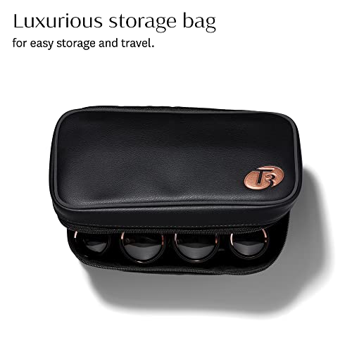 T3 - Volumizing Hot Rollers LUXE | Premium Hair Curler Set for Long Lasting Volume, Body & Shine | Set of 8-4 XL (1.75") & 4 Large (1.5”)