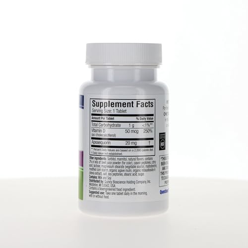 Prevagen Extra Strength Mixed Berry Chewables - 30 Tablets (1 Month Supply) | Formulated for Your Brain | 20mg of Apoaequorin Plus Vitamin D3 with 7-Day Pill Minder