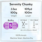 Premier Yarns Serenity Chunky Solid Red Ochre DN700-34 (3-Skeins - Same Dye Lot) Chunky Bulky #5 Acrylic Yarn for Crocheting and Knitting with Project Bag