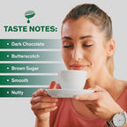 DAYES Enzyme Fermented Whole Bean Coffee - 16 oz (450g) I Low Caffeine Whole Bean Coffee I Medium Dark Roast I Low Acid I Digestion Friendly (16 Oz)