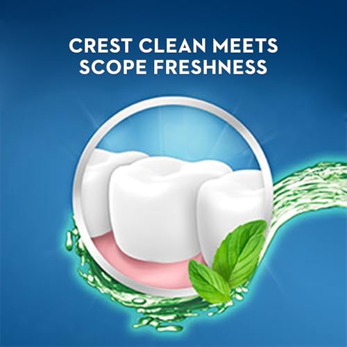 PROCTER & GAMBLE Crest + Scope Rinse, Classic Mint, 36 Ml Bottle, 180/carton