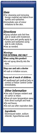 OCuSOFT HypoChlor Spray - Non-Irritating Hypochlorous Acid Spray & Eyelid Cleanser Solution to Remove Oil & Debris- 2 fl oz