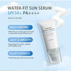 2Pcs Centella Sunscreen SPF50, Madagascar Water-Fit Sun Serum,For Girl Skincare.