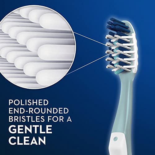 Oral-B CrossAction All in One Toothbrushes, Soft, 2 Count (Pack of 2)