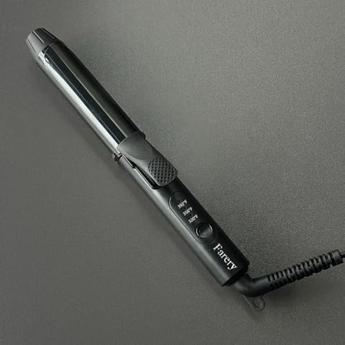 Travel Curling Iron, 1 Inch Mini Curling Iron Travel Size with 3 Adjustable Temp, Ceramic Mini Hair Curler with Keratin&Argan Oil Infuse, Dual Voltage, Includes Storage Bag