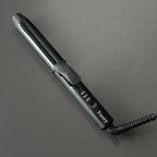 Travel Curling Iron, 1 Inch Mini Curling Iron Travel Size with 3 Adjustable Temp, Ceramic Mini Hair Curler with Keratin&Argan Oil Infuse, Dual Voltage, Includes Storage Bag