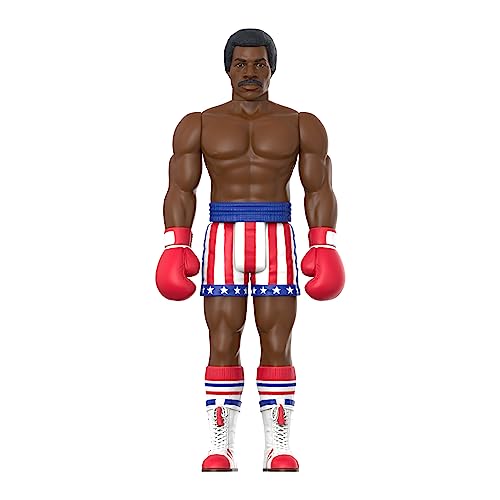 Super7 Rocky Apollo Creed (Boxing) - 3.75" Rocky Action Figure Classic Movie Collectibles and Retro Toys