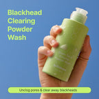 BY WISHTREND] Green Tea & Enzyme Powder Face Wash, All-in-one, Hydrating daily facial cleanser and Gentle exfoliator for pores and blackheads (3.88 Ounce (Pack of 1))