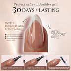 BTArtbox XCOATTIPS French Tip Nails - 5 Styles Long Square Press on Nails, Pre-Designed Swirl Nail Tips, Ultra Fit Soft Gel Nails False Nails, Soak Off Acrylic Fake Nails for Daily Nail Art DIY