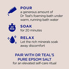 Dr Teal's Foaming Bath with Pure Epsom Salt, Nourish & Protect with Coconut Oil, 34 fl oz (Pack of 4)