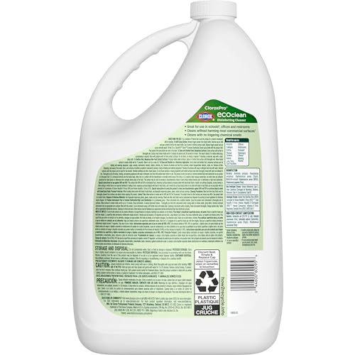 Clorox CloroxPro EcoClean Disinfecting Cleaner Refill, 128 Fluid Ounces
