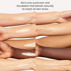DRMTLGY Universal Tinted Moisturizer with SPF 46 & Microdermabrasion Facial Scrub Set - Universal Tinted SPF & Face Exfoliator 2 Pack