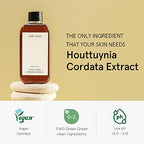 ONE THING Houttuynia Cordata Heartleaf Extract Toner 5.07 Fl Oz | Soothing Calming Hydrating Purifying Daily Facial Extracto, Oily Acne Prone Skin, Redness Irritation Relief | Vegan Korean Skin Care
