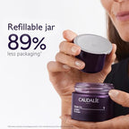 Caudalie Premier Cru Anti-Aging Cream Moisturizer, Refillable - 50 ml