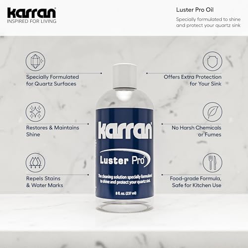 Karran Luster Pro Oil 8 fl. oz for Quartz/Granite Sinks